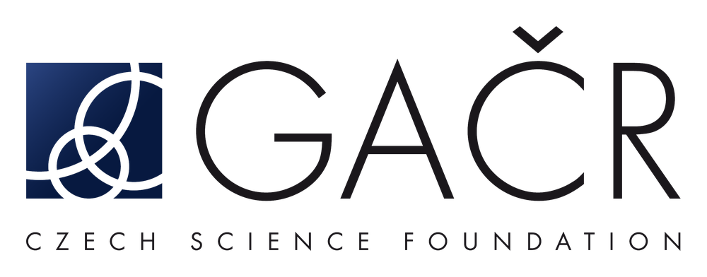 Logo of the Czech Science Foundation (Grantová agentura České republiky).