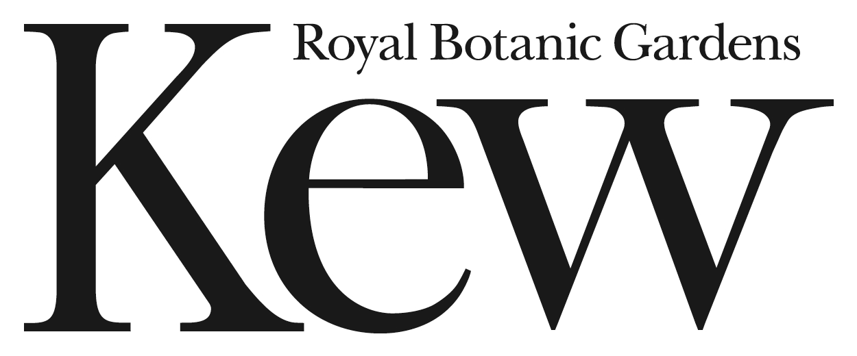 Royal Botanic Gardens, Kew wordmark logo.