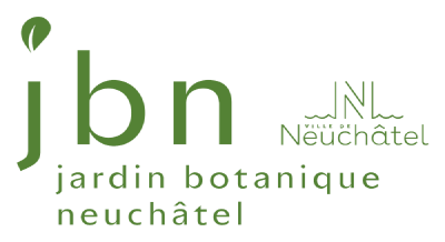 Logo of the Jardin botanique de Neuchâtel (jbn).
