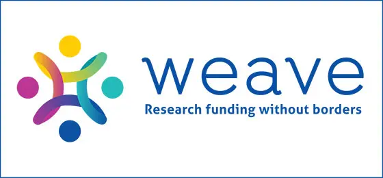 Weave programme logo, "Research funding without borders".